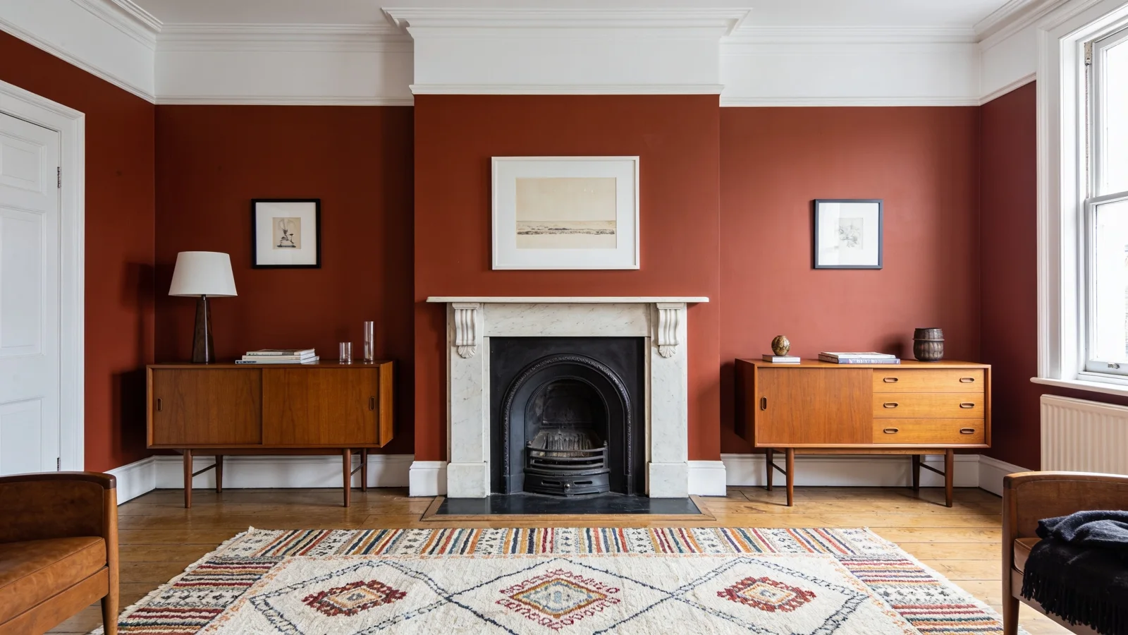 AI-generated London home inspiration for interior design styles.