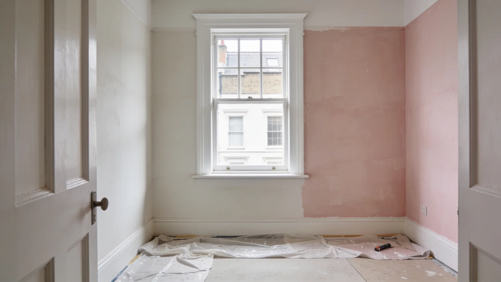 AI-generated London home inspiration for painting new plaster.